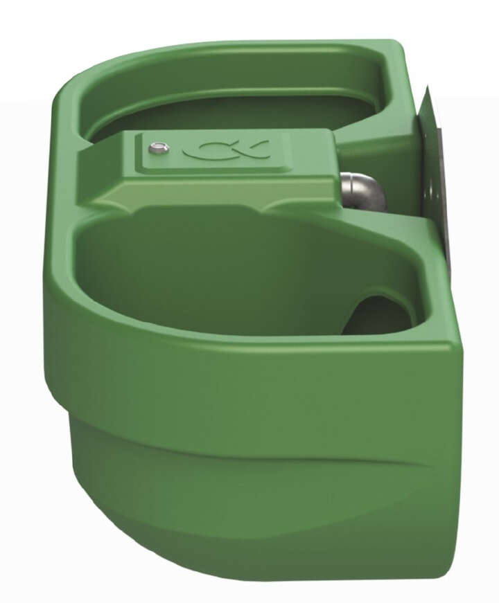 KERBL Doppel-Schwimmertränke S60 für Wand- und Rohrmontage